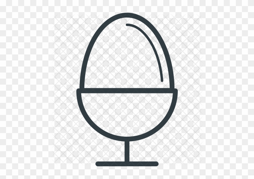 Egg Icon - Soft-boiled Egg #614906