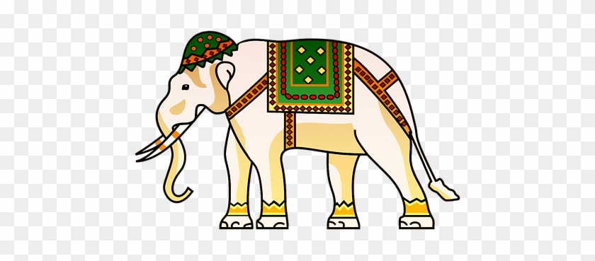 Elephant, Indian, Animal, Design - Indian Elephant Transparent Background #615036