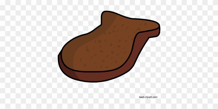 Slice Of Brown Bread, Free Png Clip Art - Brown Bread #615102