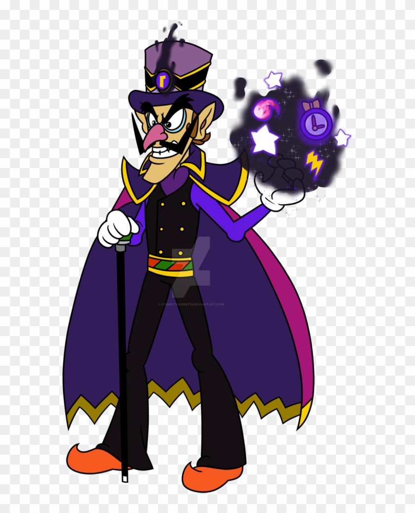 Sorcerer Waluigi By Cosmictangent92 - Waluigi #615246