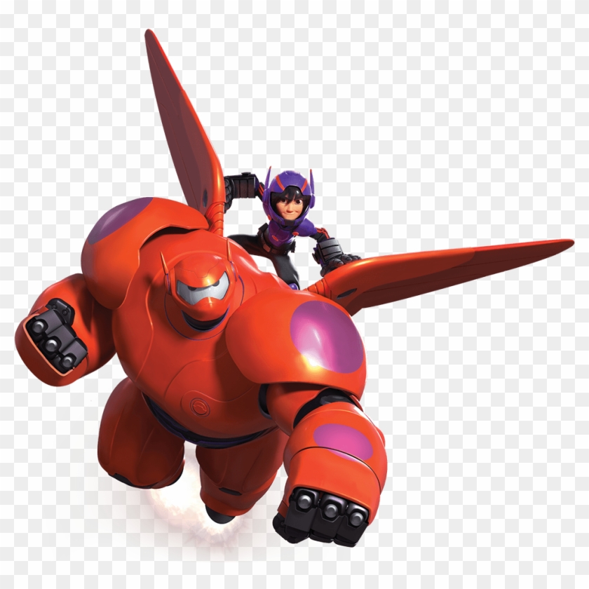 flying baymax