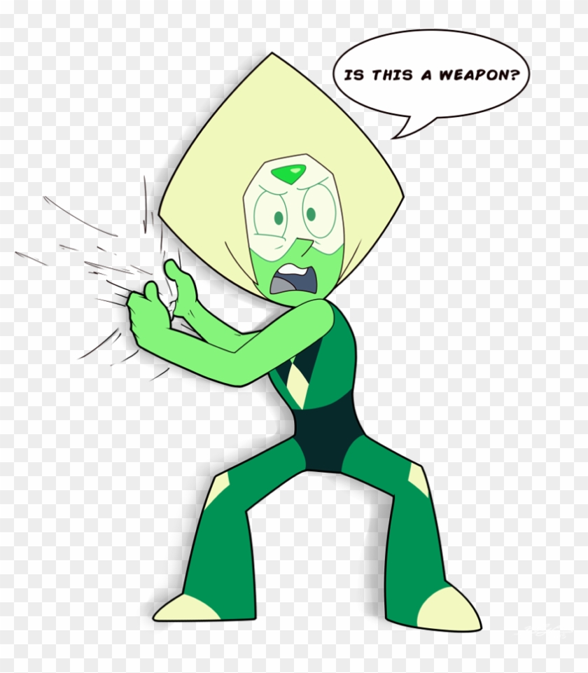 Is This A Weapon By Nolycs - Redbubble Is This A Weapon? (peridot) Tuch #615430