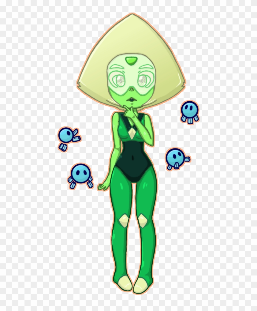 Chibi Peridot By Nazamika - Imagenes De Peridot Anime Steven Universe #615483