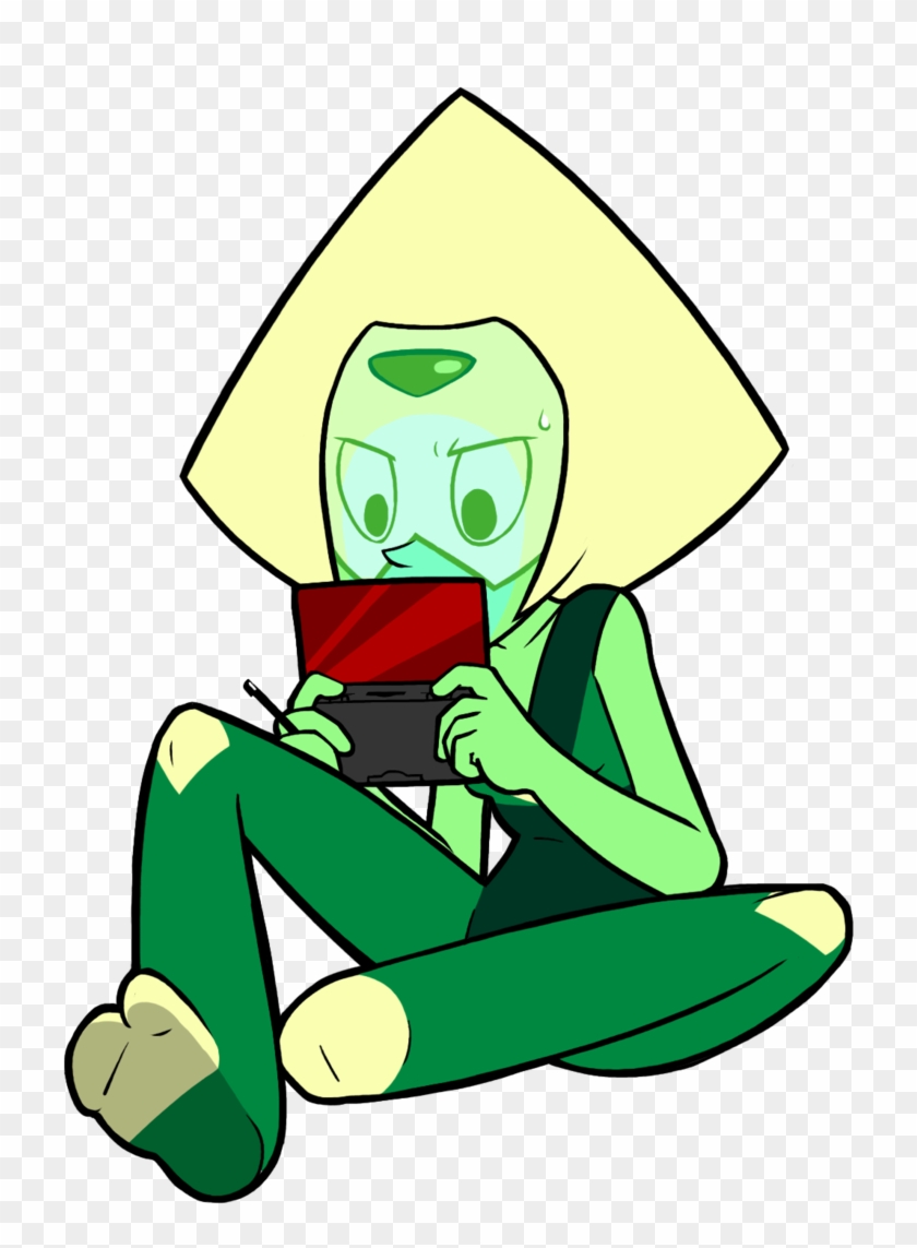 Captainmolasses Peridot And A Nintendo Ds By Captainmolasses - Peridot Png #615485