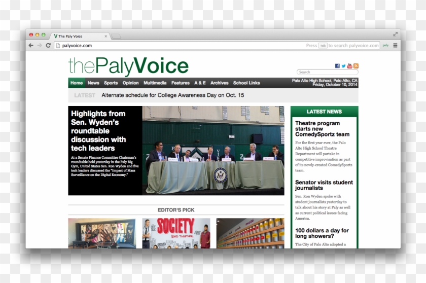 The Paly Voice - Web Page #615523