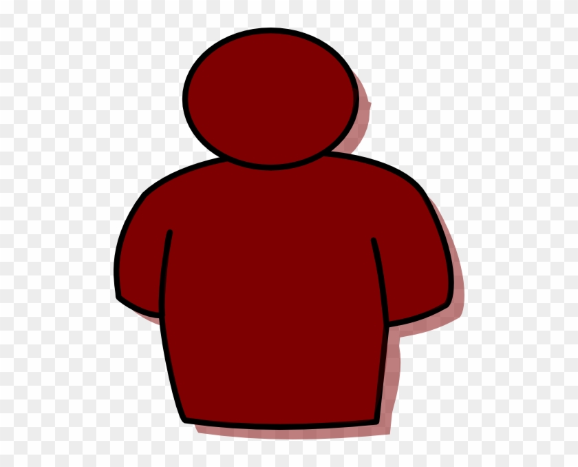 Burgundy Clip Art - Person Clip Art #615720