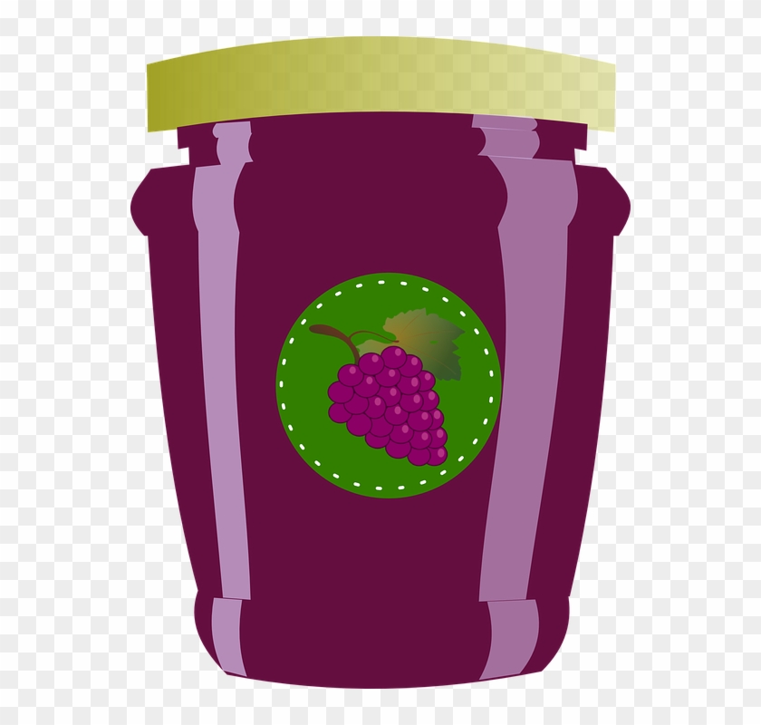 Lid Cliparts 26, Buy Clip Art - Jelly Jar Clipart #615806