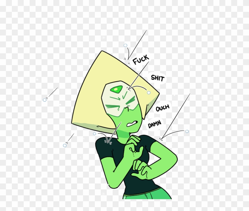 Peridot Experiencing Hail For The First Time - Green #615816