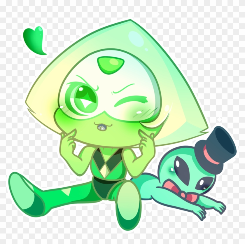 [steven Universe] Peridot By Superfrancy77 - Peridot Steven Universe Chibi #615822