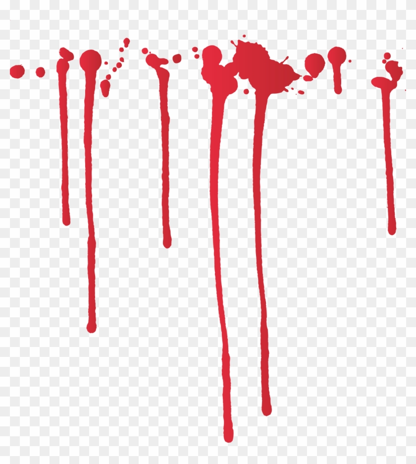 Blood Adobe Illustrator Clip Art - Free Blood Splatter Vector #615941