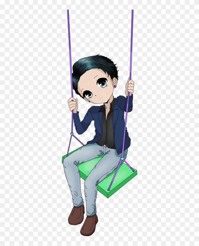 Chibi On The Swing - Chibi #615998