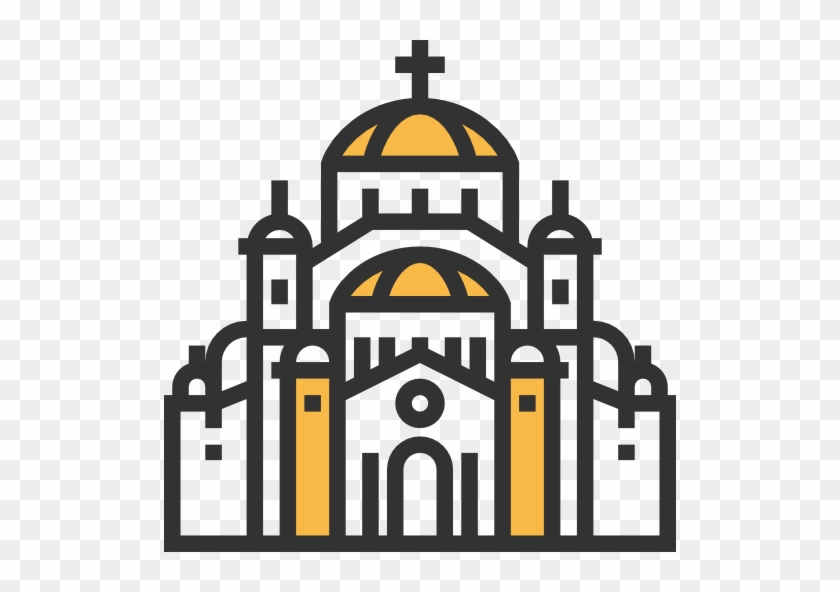 Cathedral Of Saint Sava Free Icon - Church Of Saint Sava #616059