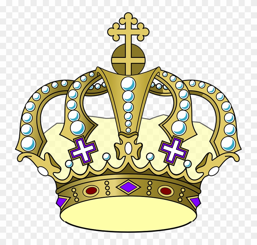 Emperor Jordan - Mardi Gras Crown Clipart #616193