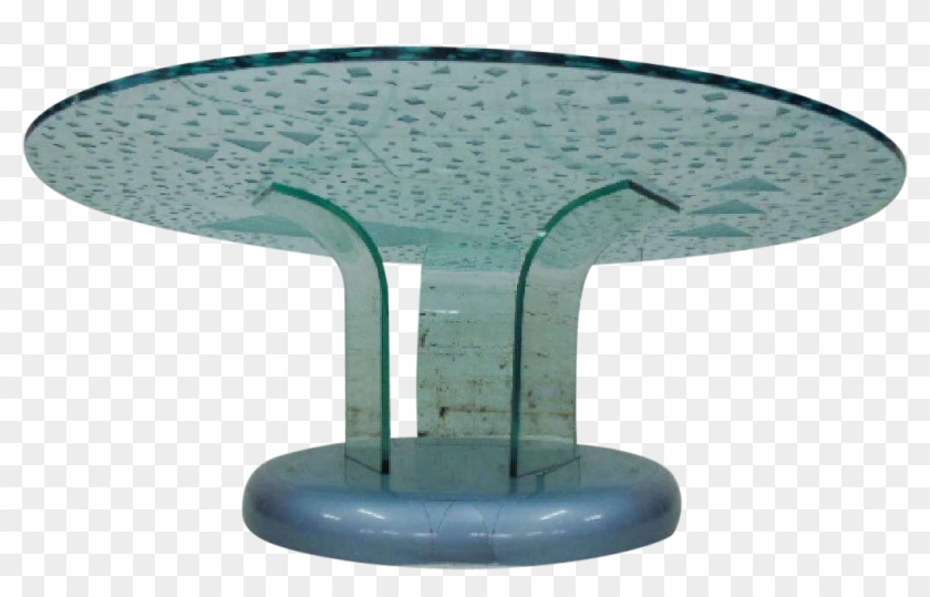 1985 Modernage Miami Postmodern Geometric Modular Glass - Coffee Table #616228