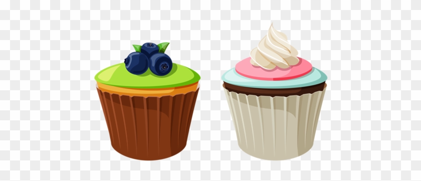 Art Cupcakes, Cupcake Wrappers, Clipart, Sweet Pastries, - Cupcake #616348