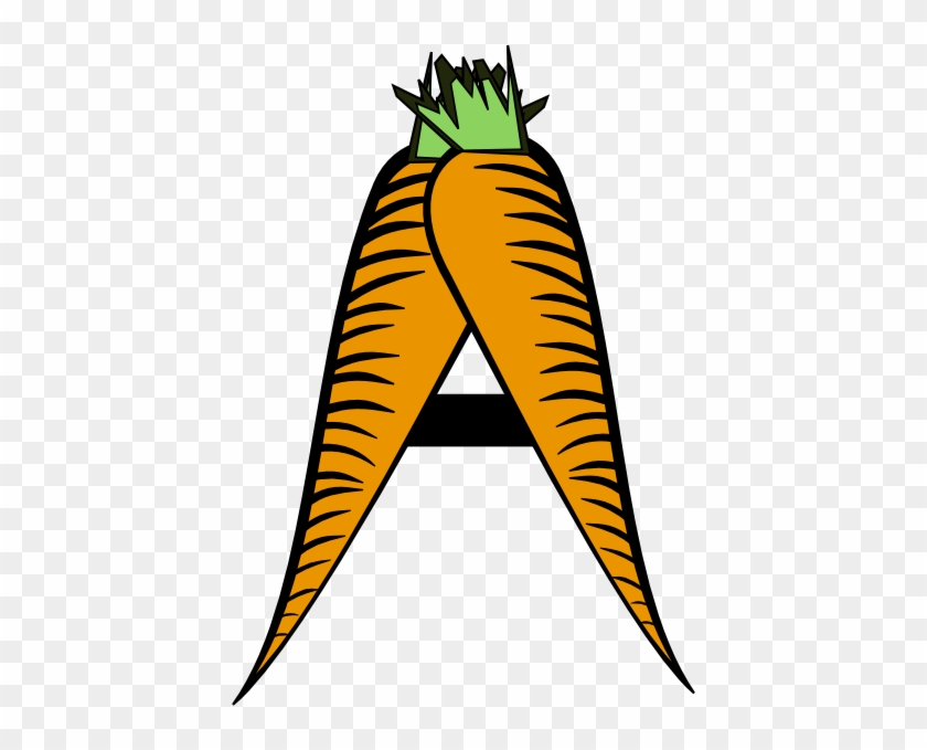 Carrot A Clip Art - Carrot #616392