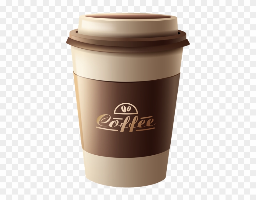 Brown Plastic Coffee Cup Png - Coffee In A Plastic Cup #616433