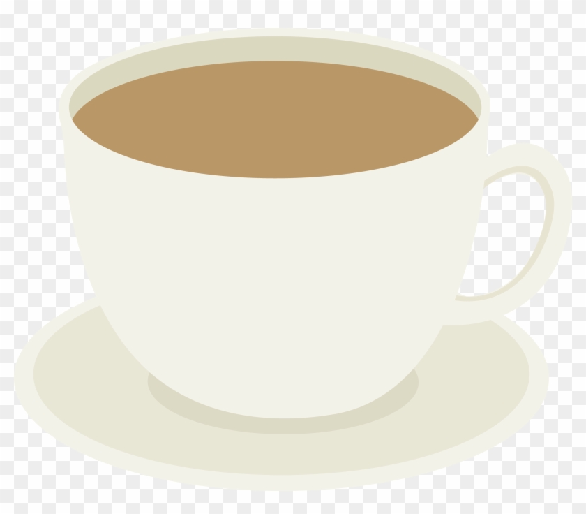 Simple Clipart Coffee Cup - Cup Of Coffee Cartoon Png #616454