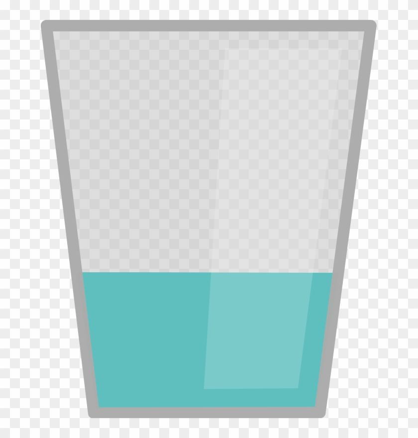 Clipart Glass Of Water With Transparent Background - Glass Of Water Clipart Transparent Background #616474