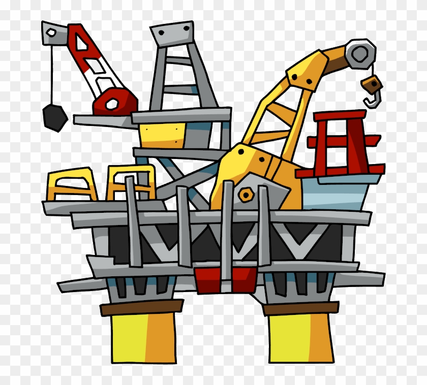 Oil Rig - Scribblenauts Oil Rig #616501