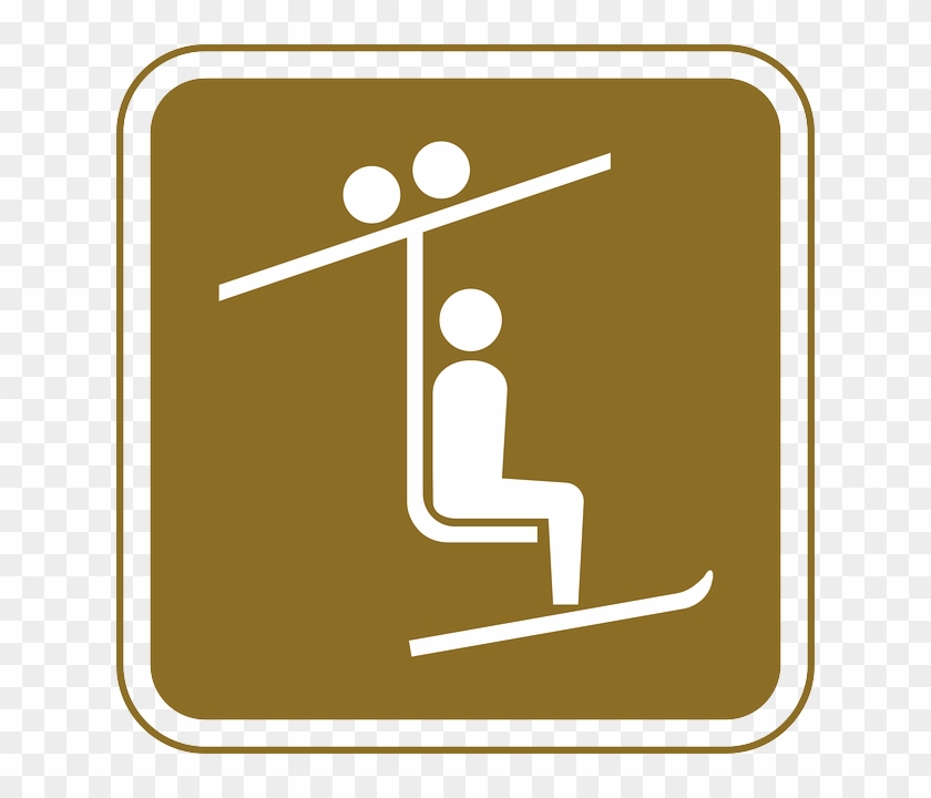Ski Lift Chair Icon #616539