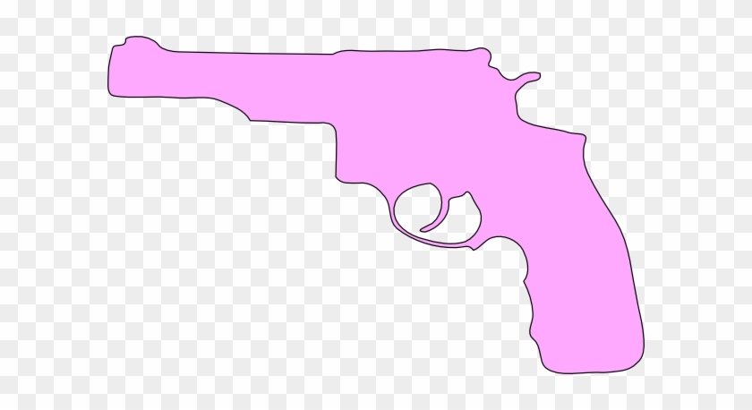Pink Gun Cliparts - Gun #616587