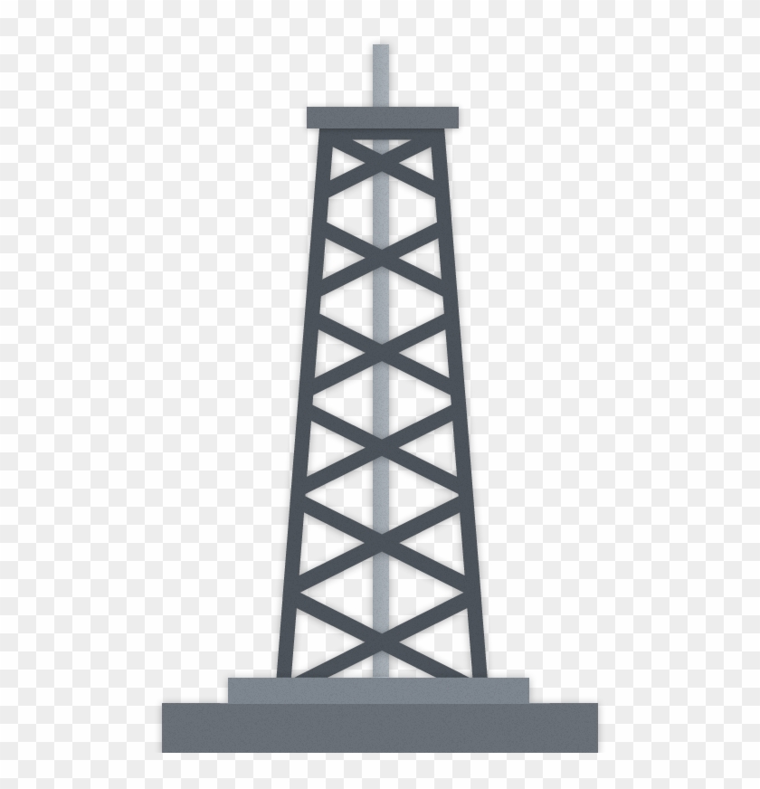 Rig - Fracking Clipart Png #616602