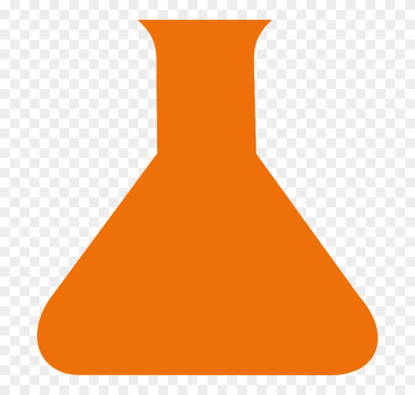 Science Beaker Cliparts 10, Buy Clip Art - Orange Triangle Clipart #616680