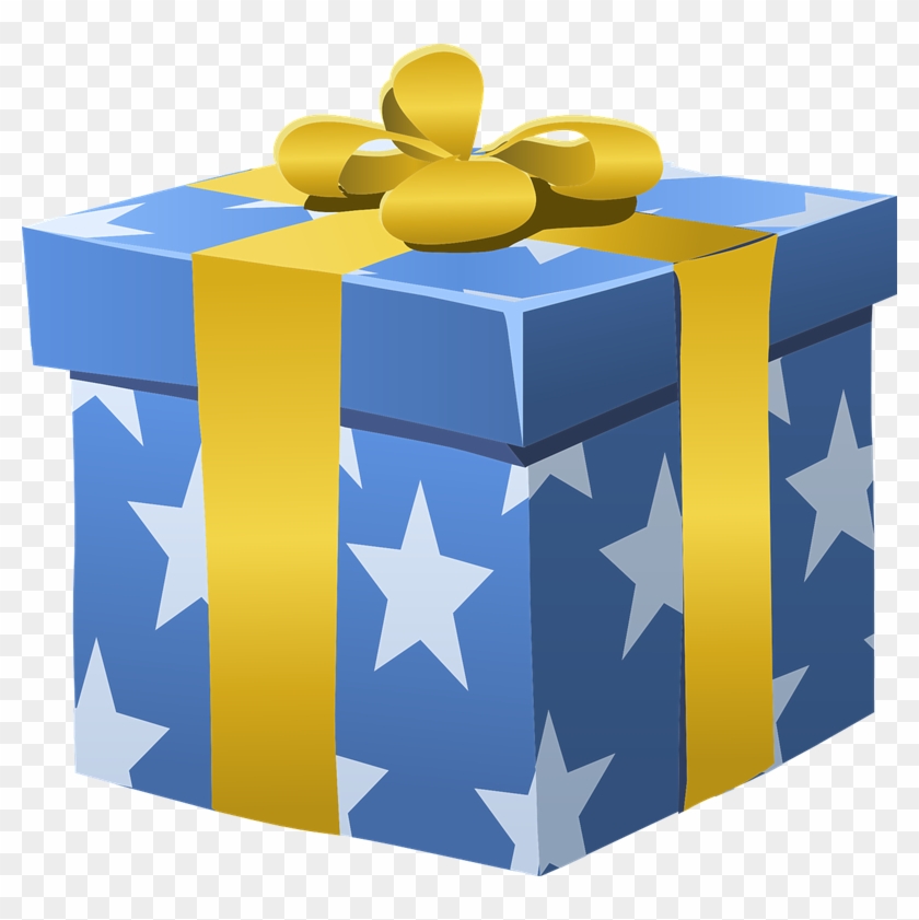 Birthday Present Cliparts - Gift Box Clipart #616752