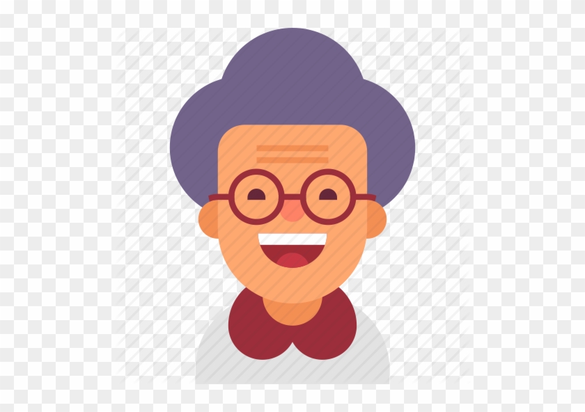 Grandmother Silhouette Icons - Old Woman Icon #616785