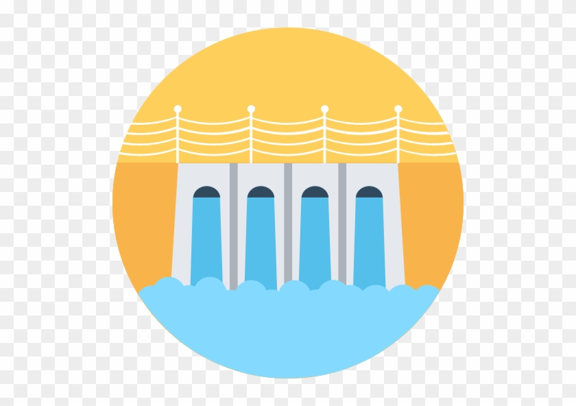 Dam Free Icon - Hydropower Icon #616848