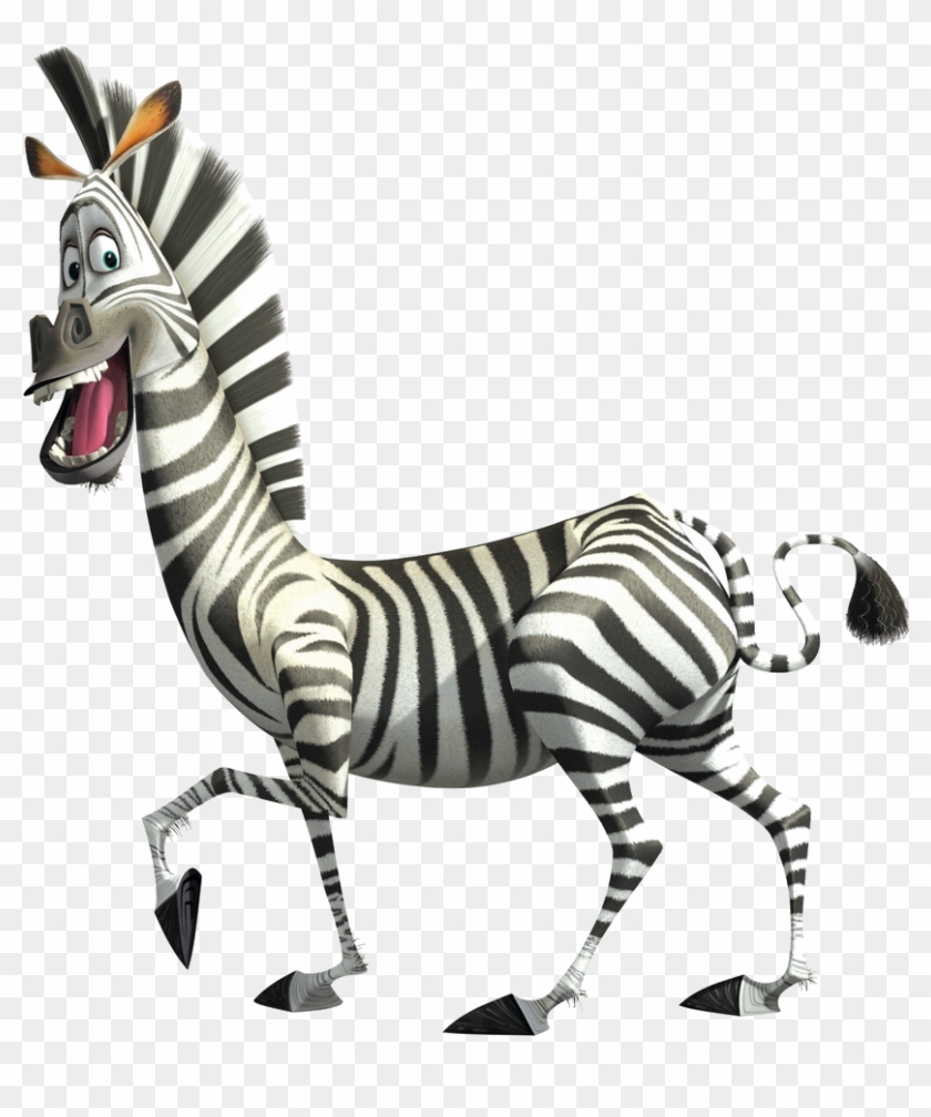 Zebra Cartoon Png Image Marty The Zebra - Marty Madagascar #616916