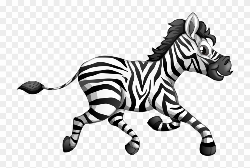 Zebra Cartoon Horse Clip Art - Zebra Cartoon Horse Clip Art #616947