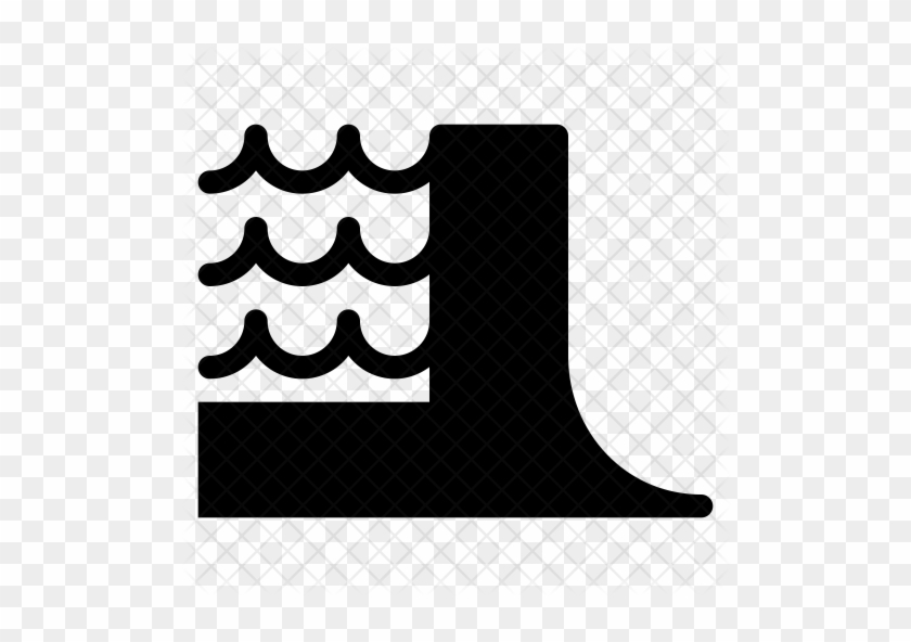 Dam Icon - Dam Icon #616976