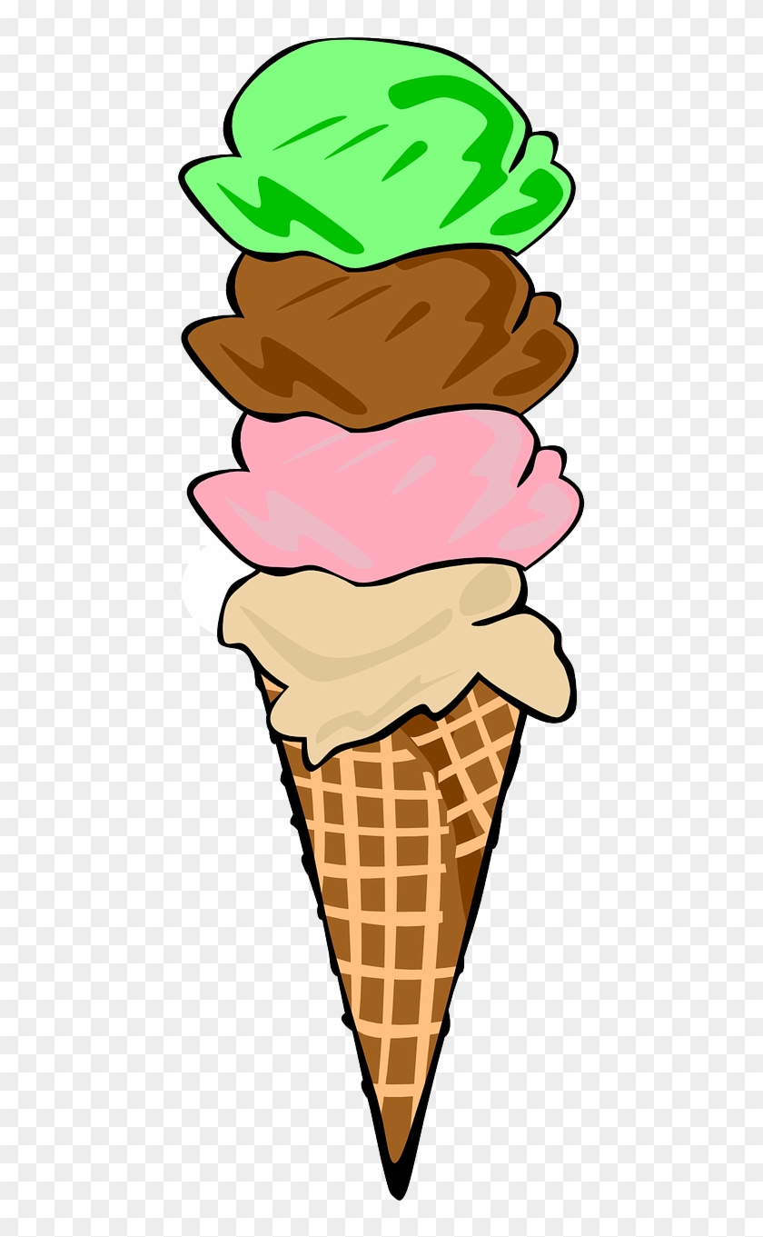Ice Cream Cone Clip Art #617029