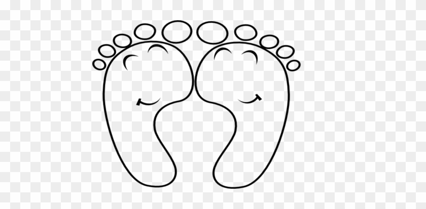 Coloring Trend Medium Size Kangaroo Outline Happy Feet - Feet Outline #617055