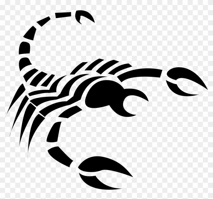 Png File Svg - Scorpio Black And White #617081