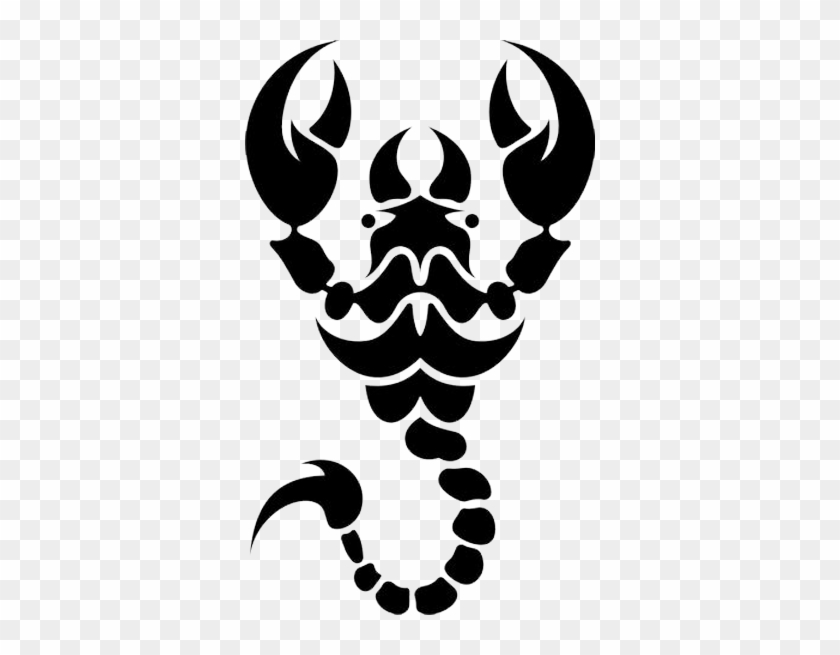 Tribal Drawings Of Scorpio - Scorpion Tattoos For Girls - Free Transparent  PNG Clipart Images Download