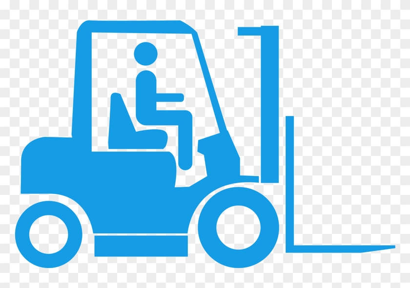 Nissan Forklift Picker Truck - Blue Forklift Logo #617107