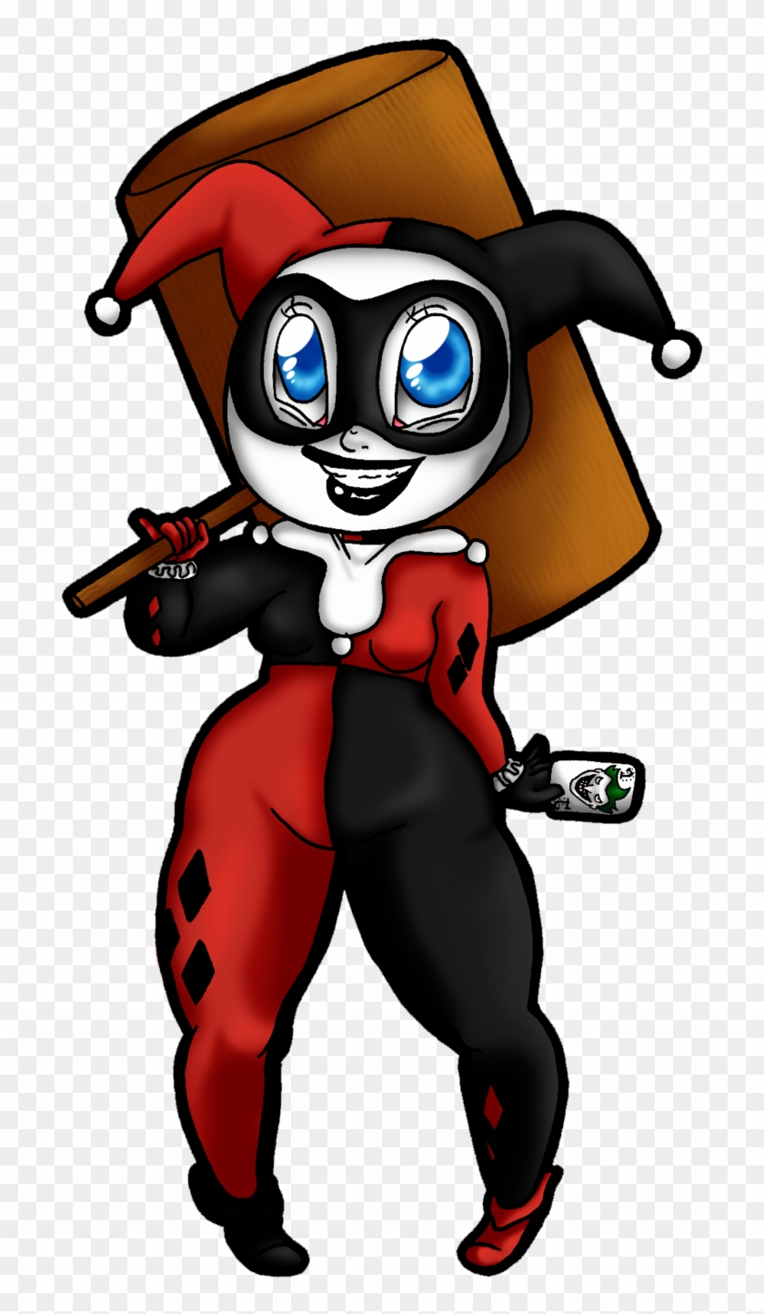 Harley Quinn Clipart Cute - Harley Quinn Cartoons Cute #617150