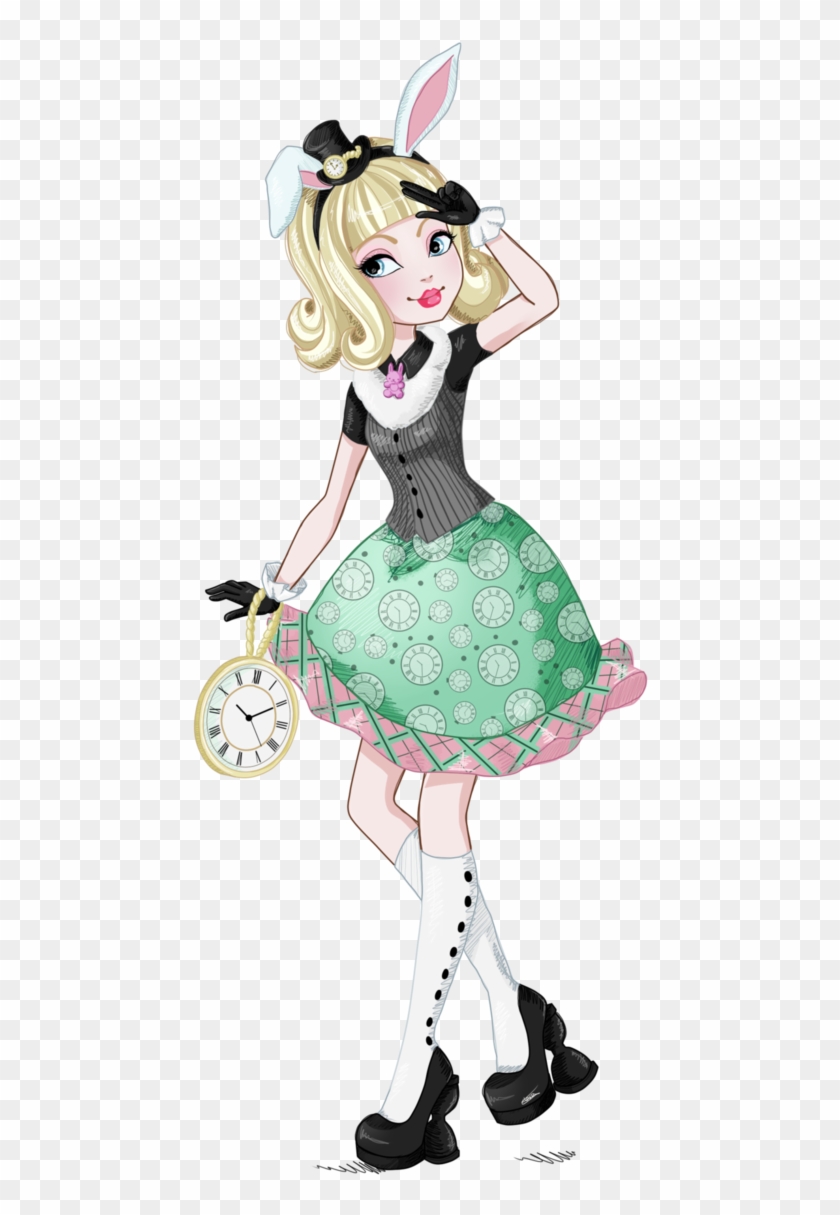 Again An Other Fanart Of The New Eah Releases, Bunny - Ever After High Bunny Blanc #617198