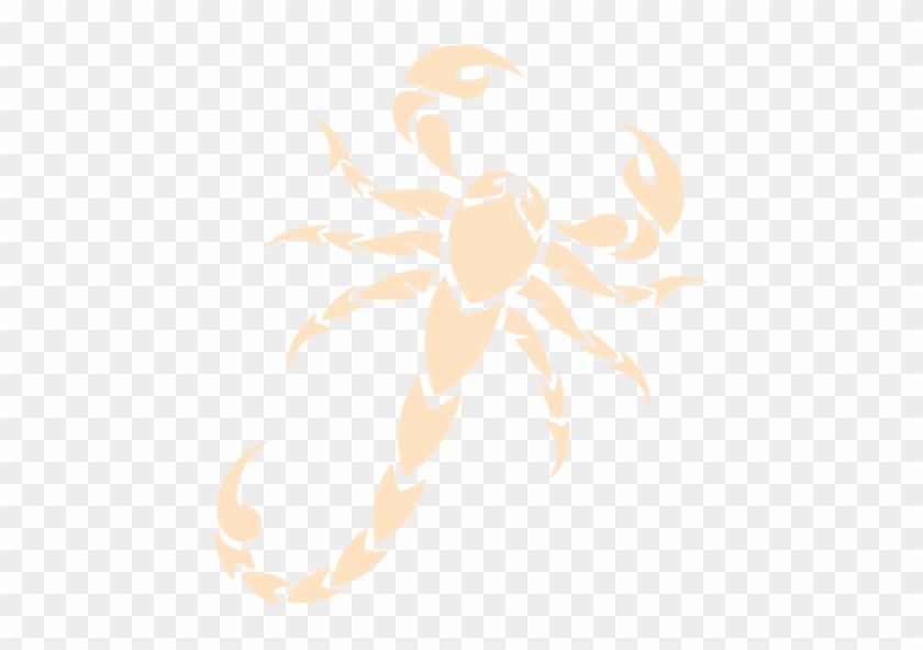 Bisque Scorpion Icon - Scorpion White #617230