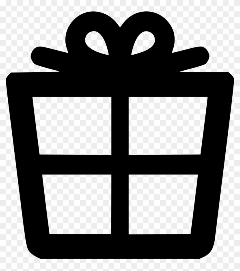 Png File - Gift Outline Png #617324