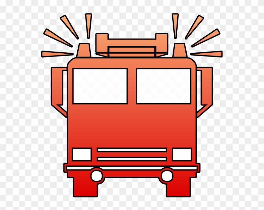 Car Fire Engine Truck Clip Art - Fire Truck Symbol Png #617349