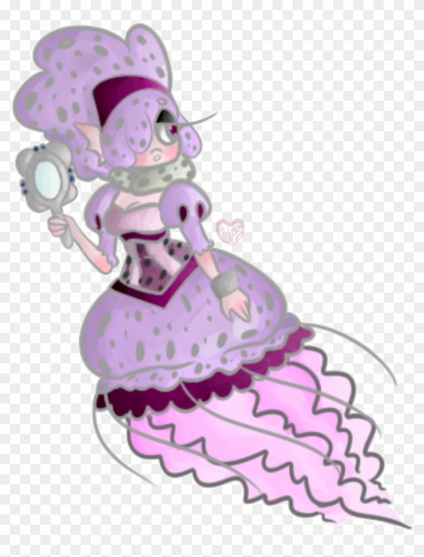 The Jellyfish Princess By Lolitaoftheundead The Jellyfish - Cartoon #617546