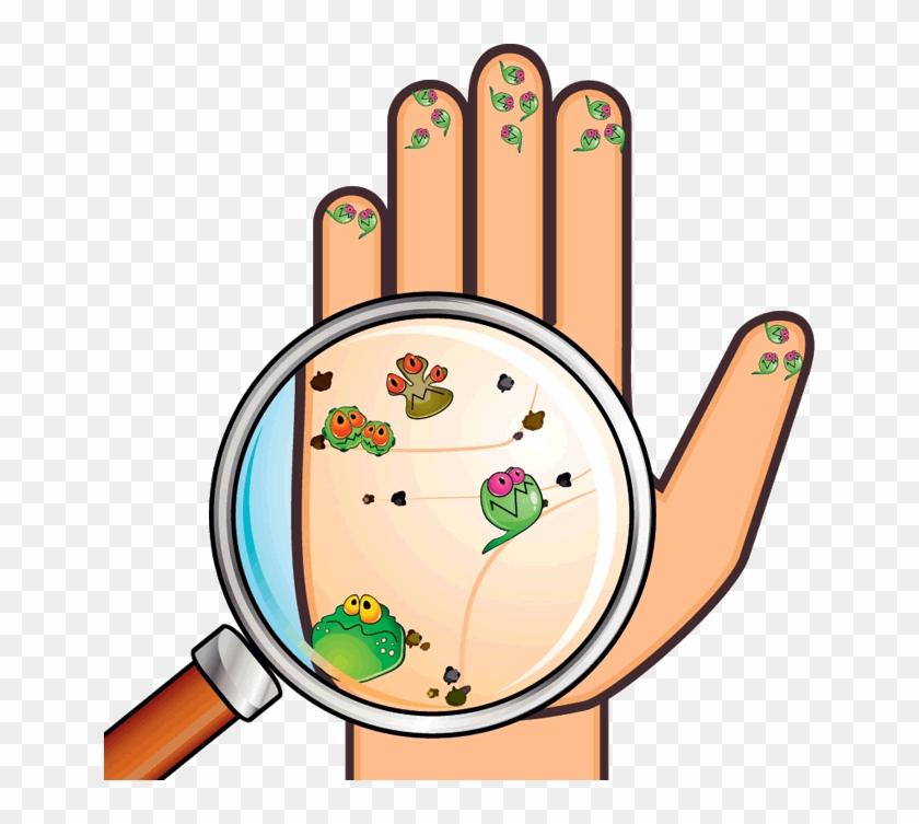 Mano Sucia Png - Microbiota De La Piel #617622