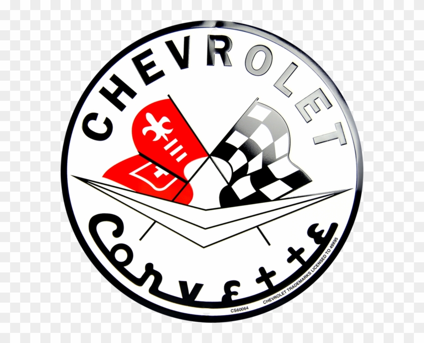Chevrolet Corvette Circle Sign - Vintage Corvette Logo #617658