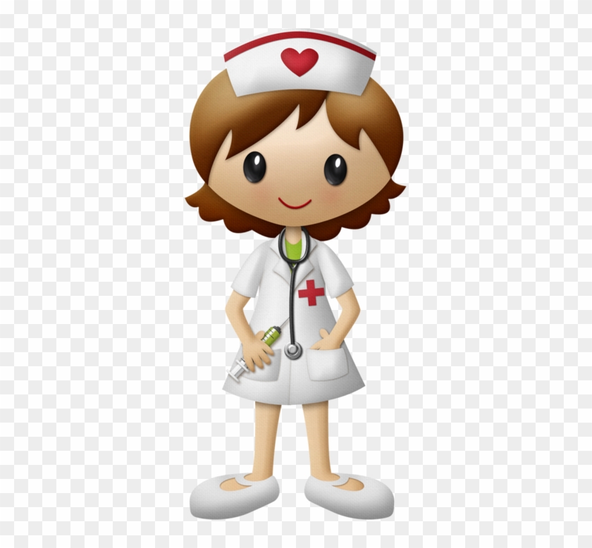 Nurse Illustration/clipart Más - Enfermera Dibujo Png #617675