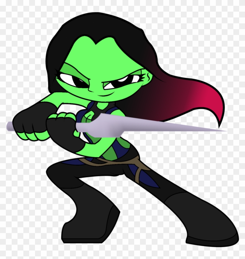 Guardians Of The Galaxy - Gamora Mini Cartoon #617702