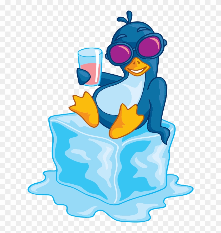 Smith Enterprise Llc's Logo - Penguin On Ice Cube #617887